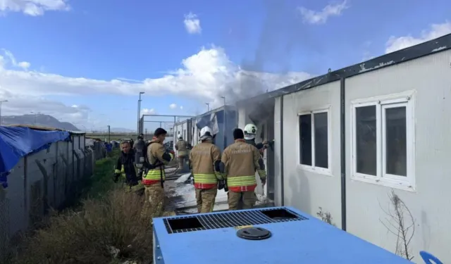 ISO Konteyner Kent’te Yangın Paniği
