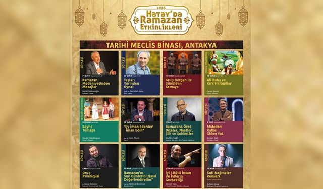 HBB’den Ramazan’a Özel Kültür ve Sanat Etkinlikleri!