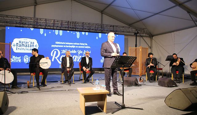 Mehmet Kemiksiz İskenderunlularla Buluştu