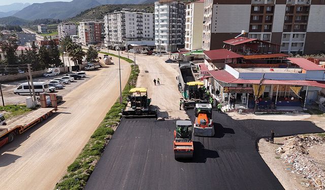 HBB, Hassa’da Yol Çalışmalarını Sürdürüyor