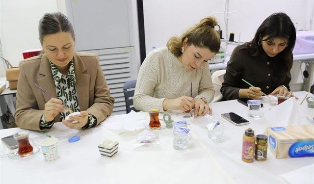 ADEM’de Kursiyerlerle İftar ve Atölye Çalışması