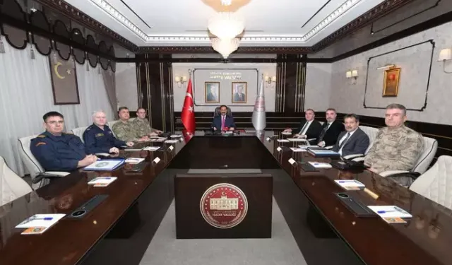 Hatay’da İl Asayiş ve Güvenlik Toplantısı Yapıldı