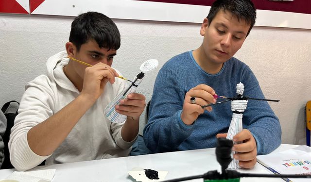 Altınözü’nde Özel Öğrencilerden Anlamlı Geri Dönüşüm Projesi