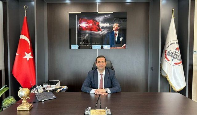 Altınözü İlçe Milli Eğitim Müdürü’nden EKYS Mesajı
