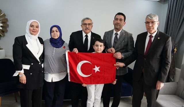 Osmaniye’de Şehit Polis Ramazan Duran’ın Ailesine Ziyaret