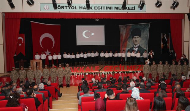 Çanakkale Zaferi’nin 111. Yılı Dörtyol’da Anıldı