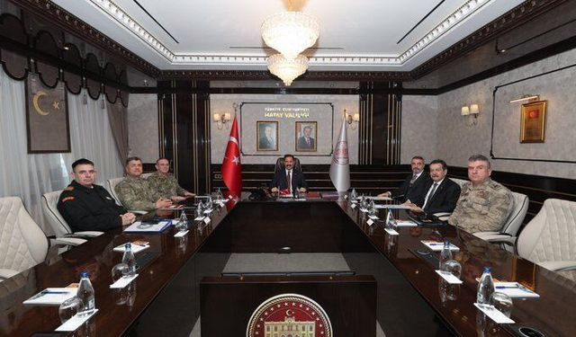 Hatay’da Güvenlik Masaya Yatırıldı