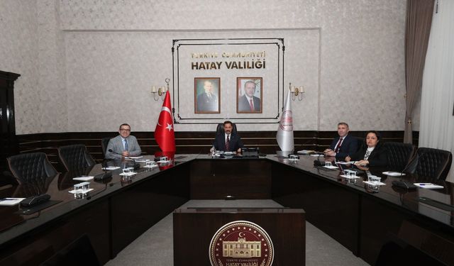 Hatay’da Yatırım Süreçleri Masaya Yatırıldı