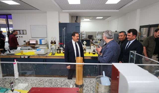 Vali Masatlı’dan Sanayi Tesisine İnceleme Ziyareti