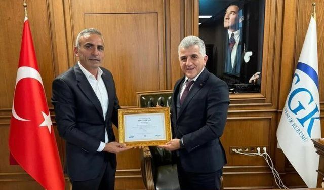 MÜSİAD Hatay’dan SGK İl Müdürü Bal’a Anlamlı Ziyaret