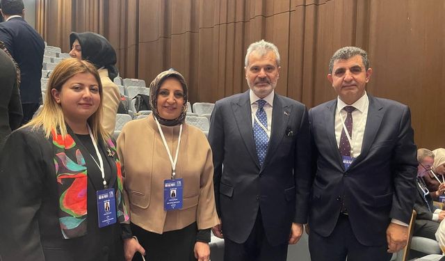 Hatay heyeti, AK Parti Genel Merkez’deki İl Başkanları Toplantısı’na katıldı