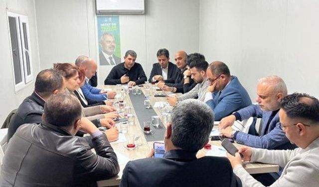 AK Parti Hatay’da Haftalık Yürütme Kurulu Toplantısı Yapıldı