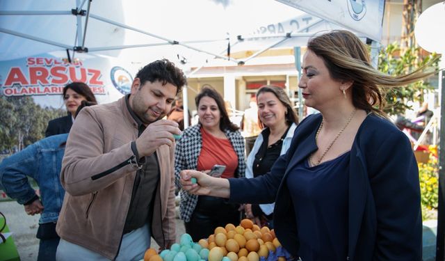 Nermin Yıldırım Kara Arsuz’da Yumurta Bayramı’na Katıldı