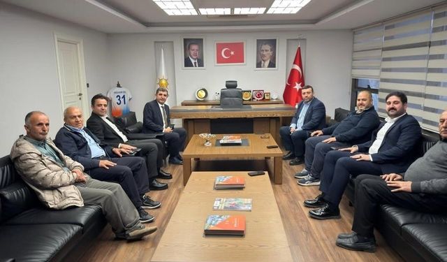 AK Parti Hatay’dan İskenderun Teşkilatına Ziyaret