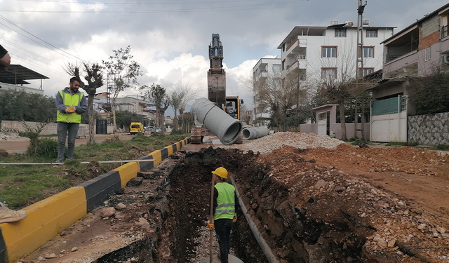 Kırıkhan’da Altyapı Çalışmaları Tamamlanma Aşamasında