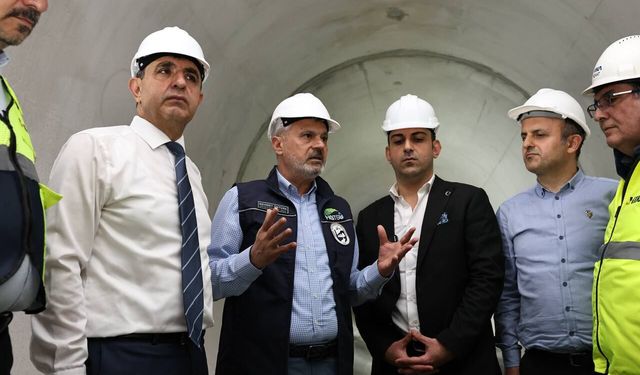 Öntürk, Türkiye’nin En Büyük Atık Su Tünelinde İncelemelerde Bulundu