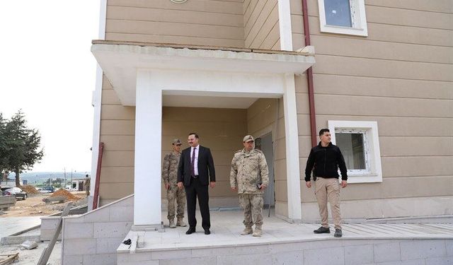 Altınözü’nde Yeni Jandarma Binasında Sona Doğru