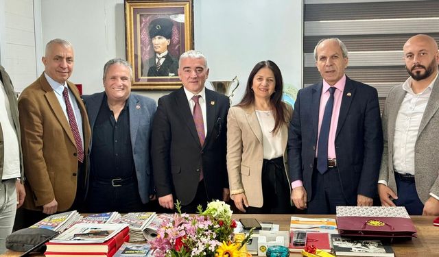 AGF’den Çakın’a Hayırlı Olsun Ziyareti