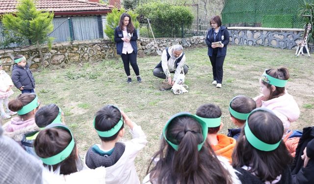 Minikler HBB ile Okullarını Yeşillendiriyor