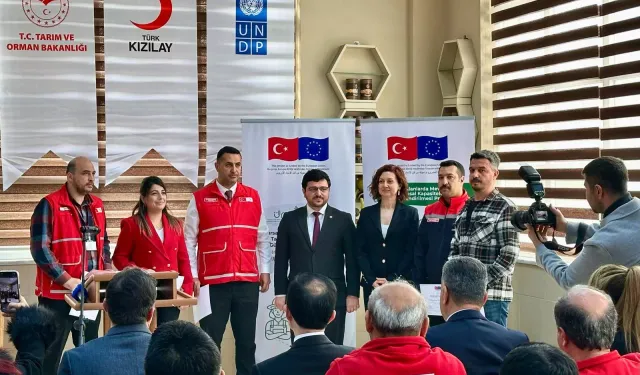 Hatay Arı Yetiştiricilerine Kızılay’dan Tarımsal Ekipman Desteği
