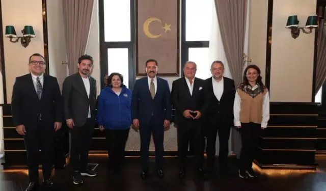 Fatih Terim ve TOKTUK Derneği Yönetimi, Valimiz Mustafa Masatlı’yı Ziyaret Etti