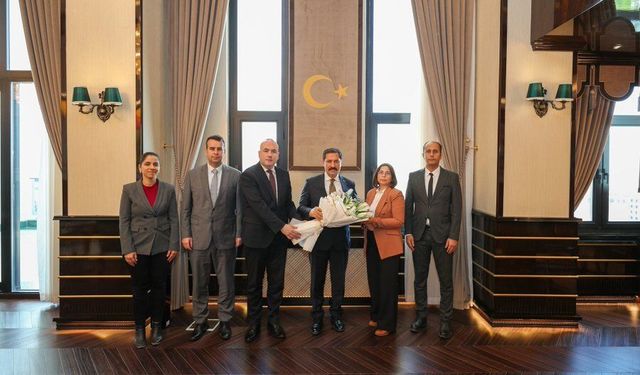 Vali Masatlı, Göç İdaresi Heyetini Kabul Etti