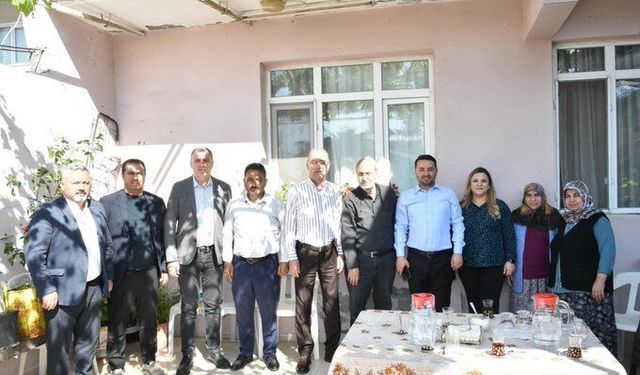 Yapar’dan Önceki Dönem Muhtarı Mahmut Boyacı’ya Ziyaret