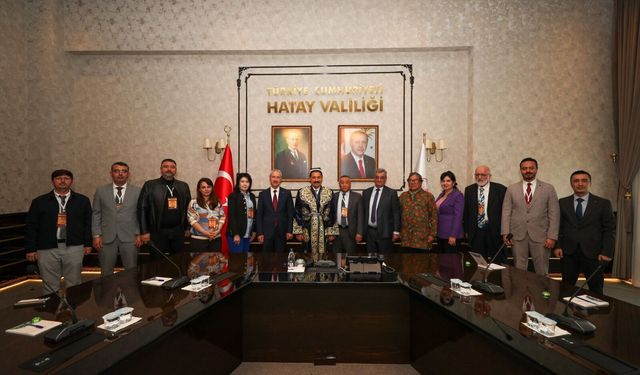 Vali Masatlı, Özbekistanlı Heyeti Ağırladı!