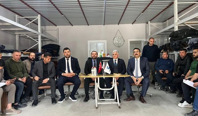 SGK İl Müdürü Bal, Ayakkabıcı Esnafını Bilgilendirdi