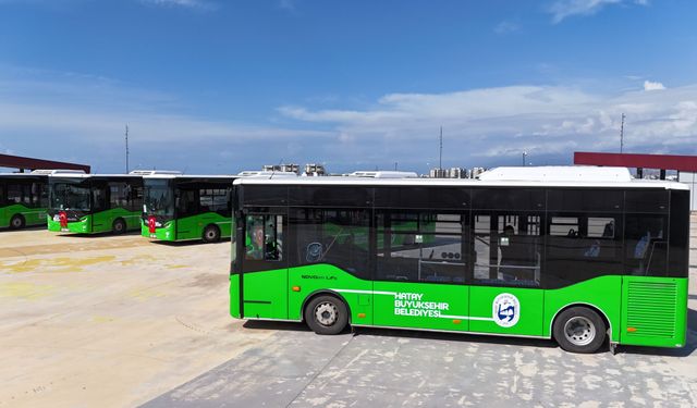 HBB’den İskenderun’a 8 Yeni Otobüs