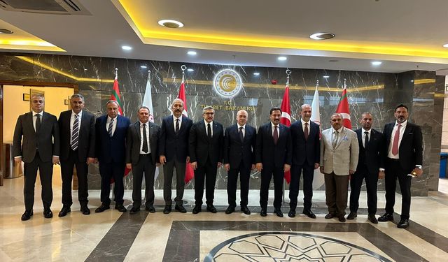 Hatay Heyetinden Ticaret Bakan Yardımcısı Uçarmak’a Ziyaret