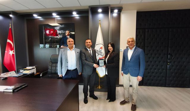 Hataylılar Derneği’nden İlçe Milli Eğitim Müdürü’ne Ziyaret