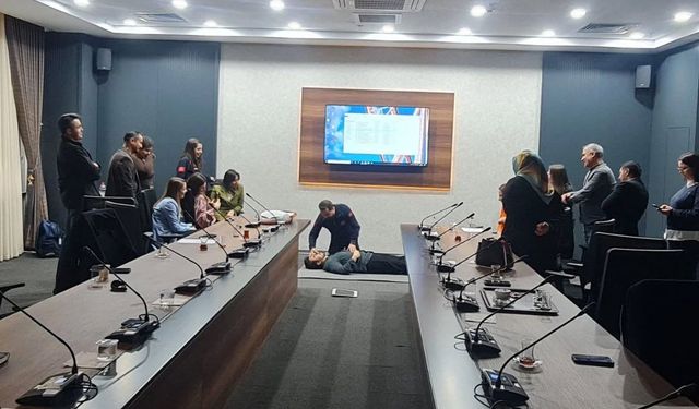 Valilik Personeline Hayat Kurtaran Eğitim