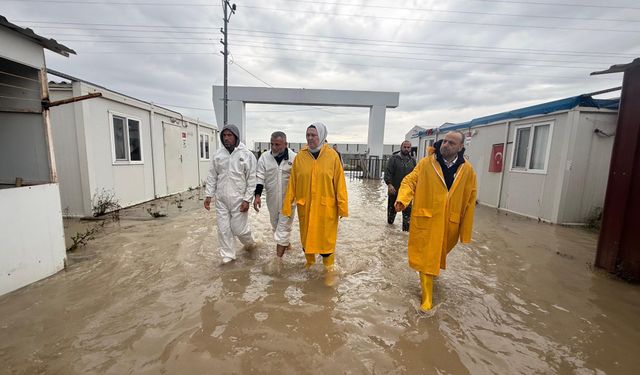 Başkan Vekili Horoz ve Başkan Yardımcısı Genco Saha Çalışmalarını İnceledi
