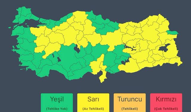 Meteoroloji’den Kuvvetli Yağış ve Kar Uyarısı