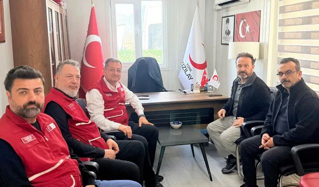 AFAD’dan Kızılay Hatay Şubesine Ziyaret