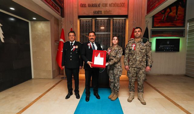 Vali Masatlı’dan Özel Harekat’a Anlamlı Ziyaret