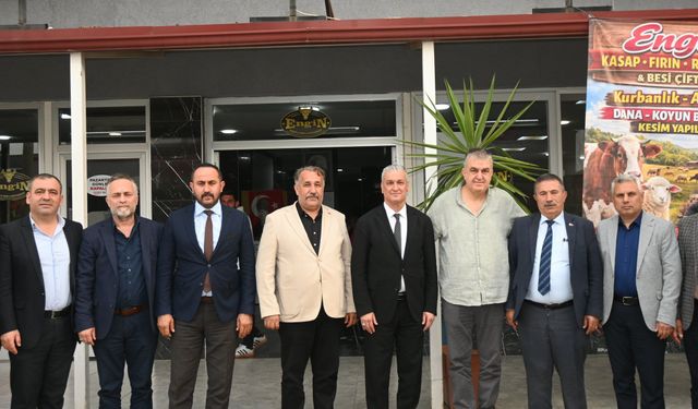 MHP Teşkilatlarından Kasaplar Odası’na Hayırlı Olsun Ziyareti