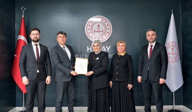 TÜRGEV Heyetinden Hatay İl Milli Eğitim Müdürlüğü’ne Ziyaret