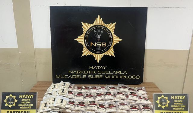 Hatay’da Uyuşturucuya Geçit Yok!