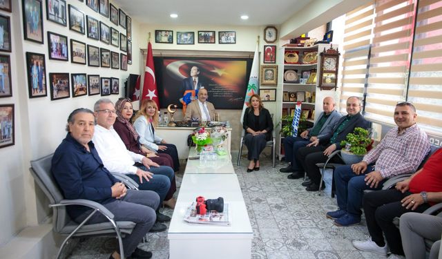 İskenderun’da Oda Yönetimine Hayırlı Olsun Ziyareti