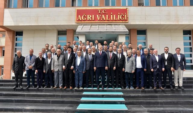 Yayladağılılardan Ağrı’ya Vali Ziyareti