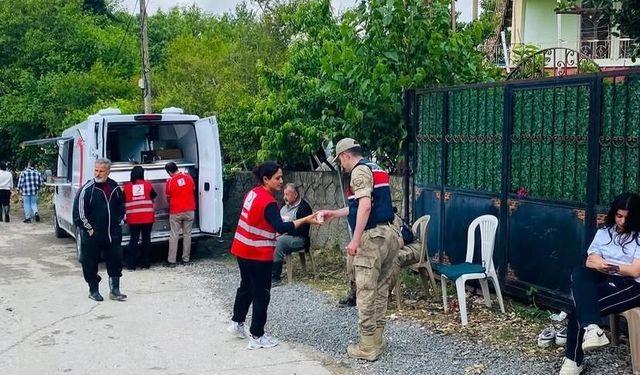 Kızılay’dan Yağış Mağdurlarına Yardım Eli