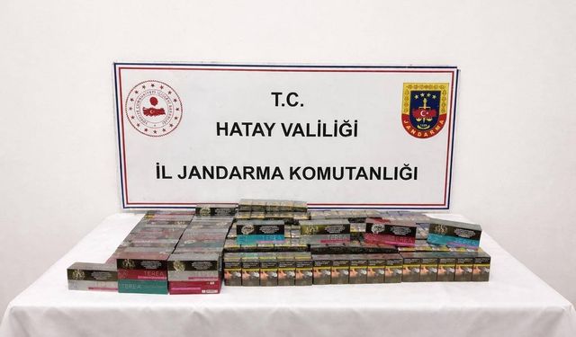 Hatay’da Jandarmadan Uyuşturucu ve Kaçakçılık Operasyonu!