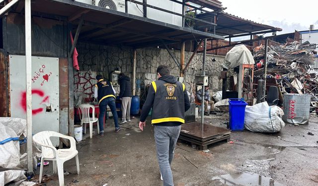 İskenderun ve Dörtyol’da Hurdacılara Denetim