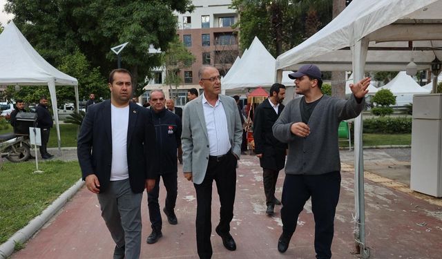 Başkan Yapar’dan Antakya Gastrofest Alanında İnceleme