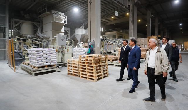 Vali Masatlı’dan MatKim Kimya A.Ş. Tesisine Ziyaret