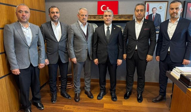Vekil Yeşildal, Memur-Sen Hatay Yönetimini TBMM’de Ağırladı
