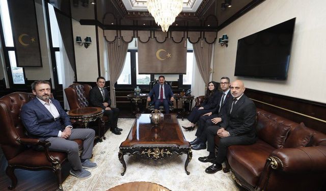 Vali Masatlı, Diş Hekimleri Odası Heyetini Kabul Etti