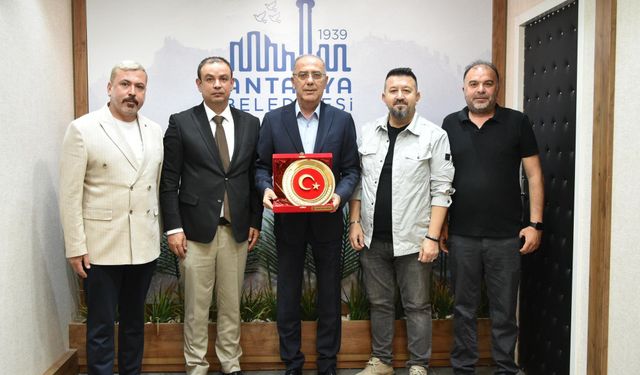 Başkan Yapar, Hatay Basın Cemiyeti Yönetimini Ağırladı